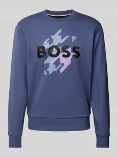 Bluza z wyhaftowanym logo model ‘Soleri’ - Koszulki męskie - miniaturka - grafika 1