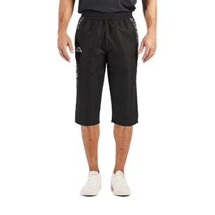 Kappa Męskie szorty Gardian Graphik Shorts, czarne, M - Spodenki damskie - miniaturka - grafika 1