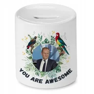 Skarbonki - Skarbonka Dla Kuzynki na Urodziny na Prezent z Nadrukiem ze Zdjęciem + Opakowanie na prezent (wzór 04) - miniaturka - grafika 1