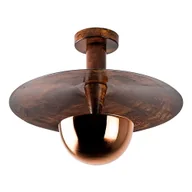 Lampy sufitowe - Lampa wisząca w kolorze miedzi z metalowym kloszem ø 38 cm Kurt – Opviq lights - miniaturka - grafika 1