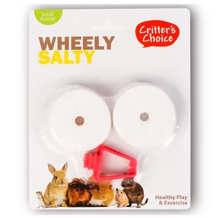 Happypet Wheely Salty - Sól Z Uchwytem Dla Gryzoni - Karma dla gryzoni - miniaturka - grafika 1