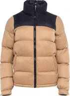 Kurtki i kamizelki sportowe damskie - Damska kurtka zimowa pikowana puchowa Hi-tec Lady Fowella natural/black rozmiar L - miniaturka - grafika 1