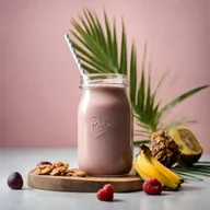 Soki i napoje niegazowane - "Palm Spring" - daktyle z bananem i wanilią - 250ml - miniaturka - grafika 1