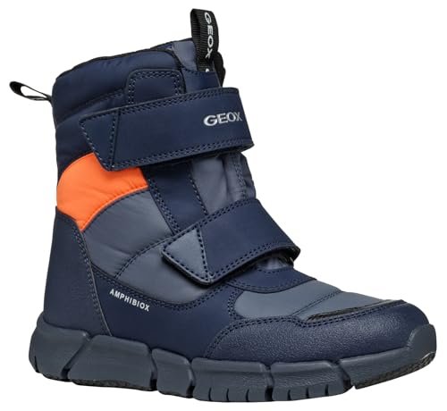 Geox J Flexyper Boy B ABX, Botki, Avio Fluoorange, 37 EU
