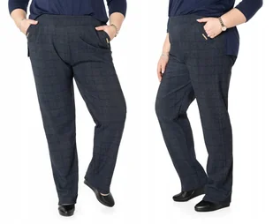 Duże Eleganckie Spodnie Damskie Z305-2 roz 7XL/8XL - Spodnie damskie - miniaturka - grafika 1
