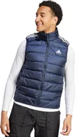 Kamizelki męskie - Kamizelka męska adidas Essentials 3-Stripes Light Down granatowa IK3210 M - miniaturka - grafika 1