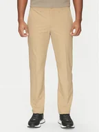 Spodnie męskie - BOSS Spodnie materiałowe T_Commuter 50534303 Beżowy Slim Fit - miniaturka - grafika 1