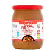 Szybkie dania obiadowe - PRIMAVIKA Pulpety Wegusie w sosie pieczeniowym 420 g eko-wital-3035 - miniaturka - grafika 1