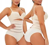 Majtki damskie - MAJTKI WYSZCZUPLAJĄCE KORYGUJĄCE BRZUCH WYSOKIE POPORODOWE WYSOKI STAN - miniaturka - grafika 1