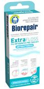Produkty na nieświeży oddech - BioRepair nitka ExtraFloss - ortodontyczna 50szt. - miniaturka - grafika 1