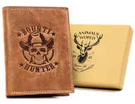 Portfele - Portfel skórzany Always Wild N4-CHM brązowy - miniaturka - grafika 1