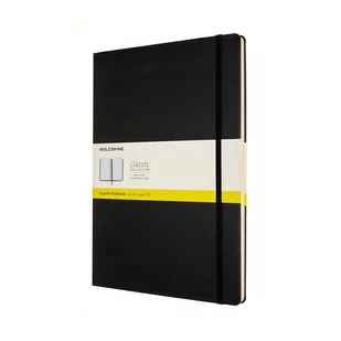 Notes MOLESKINE Classic A4 (21x29,7 cm) w kratkę, twarda oprawa, 192 strony, czarny - Notesy i bloczki - miniaturka - grafika 1