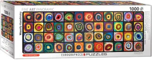 Eurographics Puzzle 1000 Studium kolorów, Wasily Kandinsky - - Puzzle - miniaturka - grafika 2