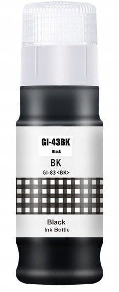 PRISM Canon Tusz GI-43BK Black 8k 100% new 170ml ink bottle