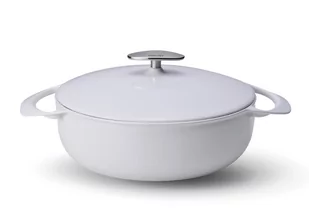 Garnek żeliwny UNILLOY Unohana 22 cm [US220WH] - Garnki - miniaturka - grafika 1