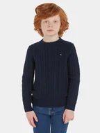 Swetry dla chłopców - Sweter Tommy Hilfiger - miniaturka - grafika 1