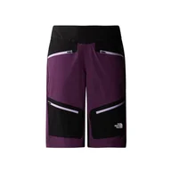 Spodnie sportowe damskie - Spodenki The North Face Trailjammer 0A87J0WIQ1 - fioletowo-czarne - miniaturka - grafika 1