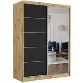 Szafy - Szafa przesuwna Rivano I 150 cm z lustrem - miniaturka - grafika 1