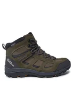 Buty trekkingowe męskie - Jack Wolfskin Trekkingi Vojo 3 Texapore Mid M 4042462 Khaki - miniaturka - grafika 1