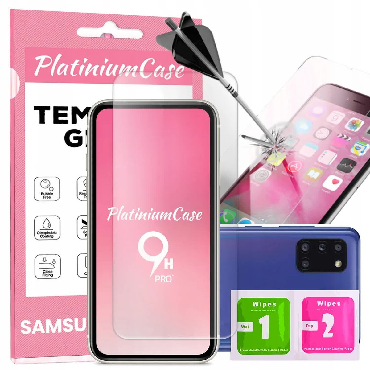 Szkło hartowane 9H szybka ochronna do SAMSUNG A31
