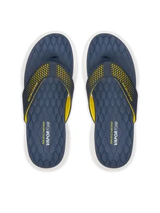 Skechers Japonki Vapor Foam Sandal-Sayto 232894/NVYL Granatowy - Klapki i japonki męskie - miniaturka - grafika 1