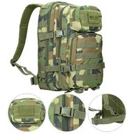 Plecaki - Plecak Taktyczny Mil-Tec Assault 20L Woodland - MIL-TEC - miniaturka - grafika 1