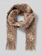 Apaszki i szaliki damskie - Szal z wystrzępieniami - miniaturka - grafika 1