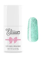Lakiery hybrydowe - Elisium, lakier hybrydowy 184 Straciatella Mint, 9g - miniaturka - grafika 1