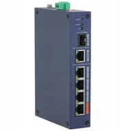 Switche - Switch Dahua Technology SWITCH PRZEMYSŁOWY POE CHS4106-4ET-60 6-PORTOWY, 4 PoE SFP - miniaturka - grafika 1