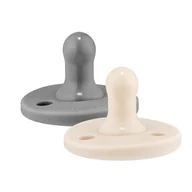 Smoczki uspokajające - Smoczek MOTHER-K C87F-13332 0-18 m (2 sztuki) - miniaturka - grafika 1
