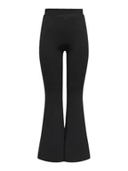 Legginsy - ONLY Legginsy Scarlet 15357949 Czarny Flared Fit - miniaturka - grafika 1