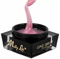 Żele do paznokci - Żel budujący z tiksotropią MollyLac One Drop Tixology Mild Rose 5 g - miniaturka - grafika 1