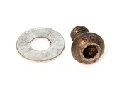 Akcesoria rowerowe - KINETIC Śruba stożkowa + podkładka 5907558691955 - miniaturka - grafika 1