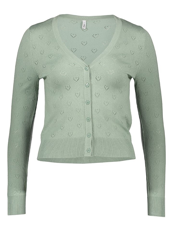 ONLY Kardigan w kolorze miętowym