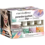 Zestawy do manicure i pedicure - Zestaw do manicure tytanowego zestaw startowy - Cuccio DIP system - miniaturka - grafika 1