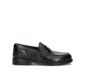 Mokasyny męskie - mocassini uomo clarks craftjames 26178569 black - miniaturka - grafika 1