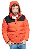 Kurtki męskie - Męska Kurtka Zimowa Lee Puffer Jacket Poinciana L86Nszol-M - miniaturka - grafika 1