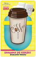 Zakładki do książek - Zakładka znacznik tekstu Coffee - miniaturka - grafika 1