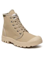 Buty trekkingowe damskie - Palladium Trapery Pampa Hi Originale 75349-238-M Beżowy - miniaturka - grafika 1
