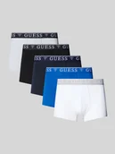 Majtki męskie - Obcisłe bokserki z paskiem z logo w zestawie 5 szt. - miniaturka - grafika 1