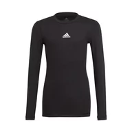 Bielizna sportowa męska - adidas JR Techfit Compression dł. rękaw 152 : Rozmiar - 152 cm - miniaturka - grafika 1