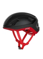Kaski narciarskie - Kask rowerowy POC Omne Lite - uranium black/prismane red - miniaturka - grafika 1