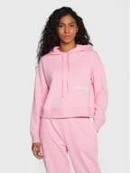 Bluzy damskie - New Balance Bluza Essentials WT23512 Różowy Relaxed Fit - miniaturka - grafika 1