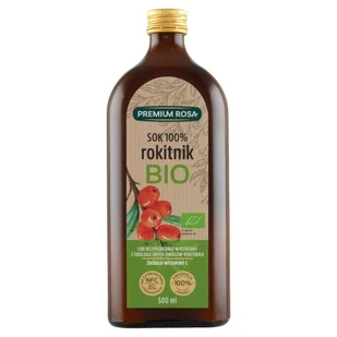 Rokitnik sok 100% BIO B/C 500 ml - Soki i napoje niegazowane - miniaturka - grafika 1