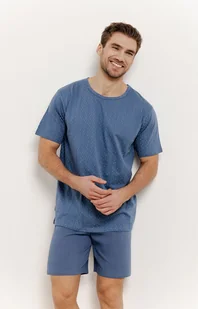 Piżama Nick 3401 Jeans - Piżamy męskie - miniaturka - grafika 1