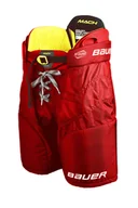 Hokej - Spodnie hokejowe Bauer Supreme MACH Red Youth L - miniaturka - grafika 1