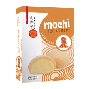 Mochi Ice Salted Caramel mrożony 180g Ayuko - Inne słodycze - miniaturka - grafika 1
