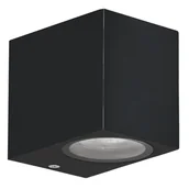 Lampy ogrodowe - Elewacyjna lampa ogrodowa Nerium 21-32300 Candellux IP44 kostka czarna - miniaturka - grafika 1