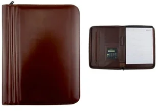Organizer z kalkulatorem 250x310mm brązowy - Organizery na łóżeczko - miniaturka - grafika 1