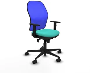 Fotel biurowy, krzesło biurowe Krzesło Biurowe Piqueras y Crespo 1D036N0 Turkusowy - Fotele i krzesła biurowe - miniaturka - grafika 1